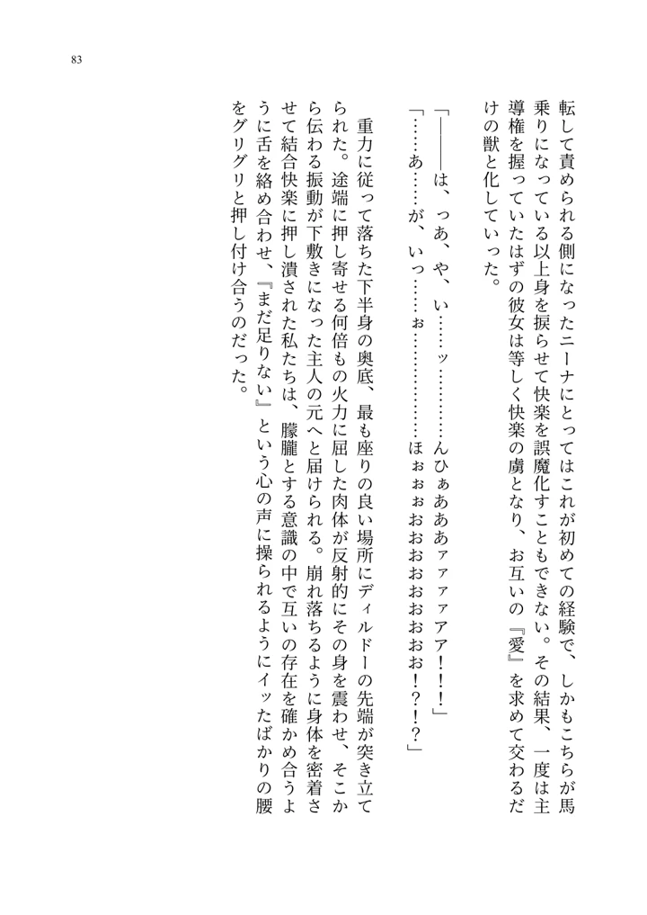 (聖華快楽書店)ヤンデレお嬢様の性奴●教育 〜名門貴族のお嬢様が買い取られた先は幼馴染の家でした〜-84ページ目