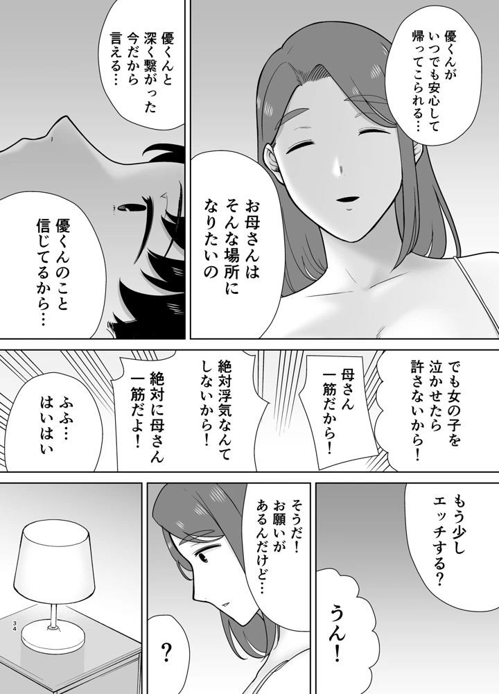 (母印堂)僕の母さんで、僕の好きな人。10-33ページ目