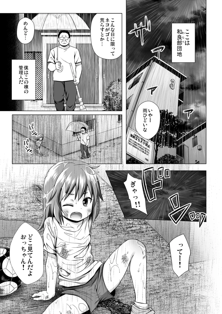 (ノラネコノタマ)わらべ団地のりおんちゃん-2ページ目