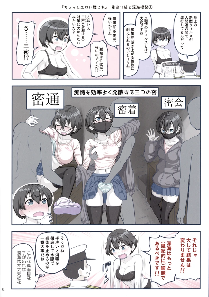 (ふるはいきっく)ちょっとエロい艦◯れ11-7ページ目