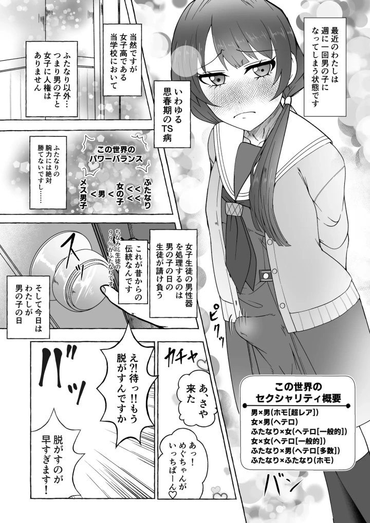 (屑管理システム )今日の私は男の子ですから!!-2ページ目