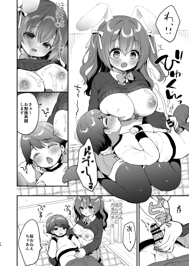 (Usacastle (うさ城まに) )やさしくてふかふかな桜ちゃんの話2-14ページ目