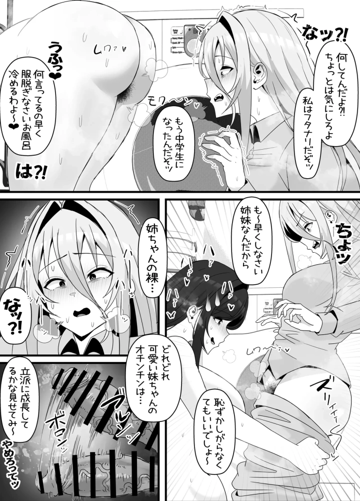 (エ浪漫画家 )引きこもりフタナリ妹が姉の臭いをオカズにオナニーする話-25ページ目